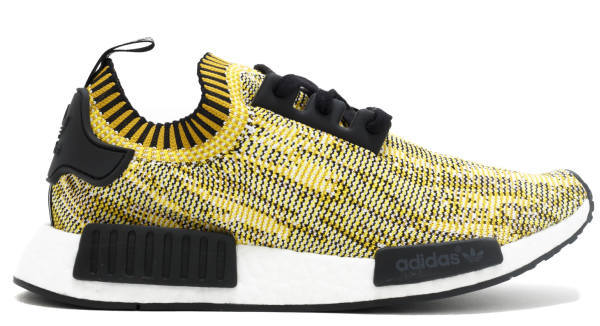 Spongebozz- Schuhe Adidas NMD Primeknit gelb