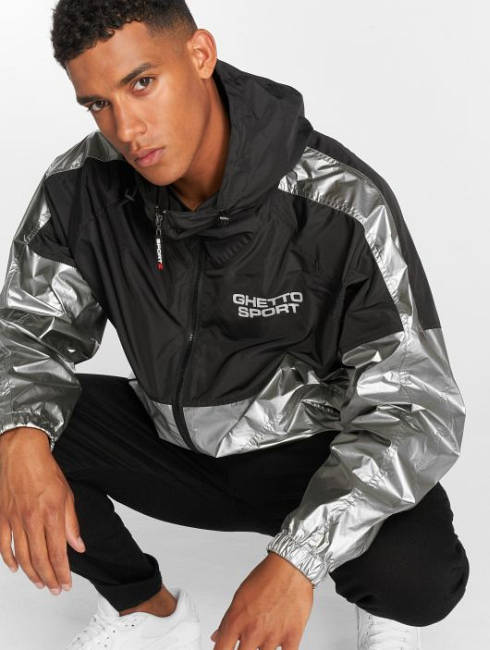 Ghetto Sport Jacke silber