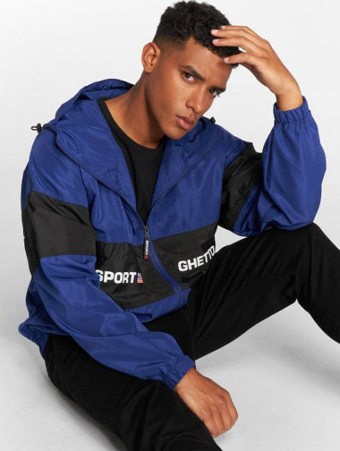 Ghetto Sport Jacke blau