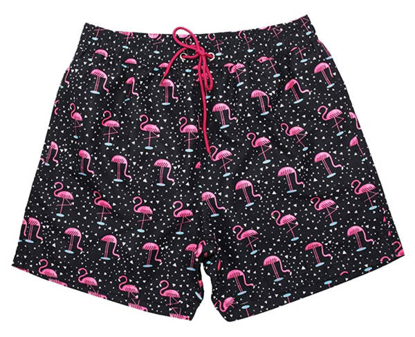 Leon Machere Flamingo Badehose Shorts