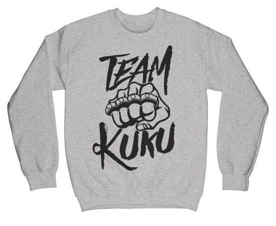 Team Kuku Pullover grau