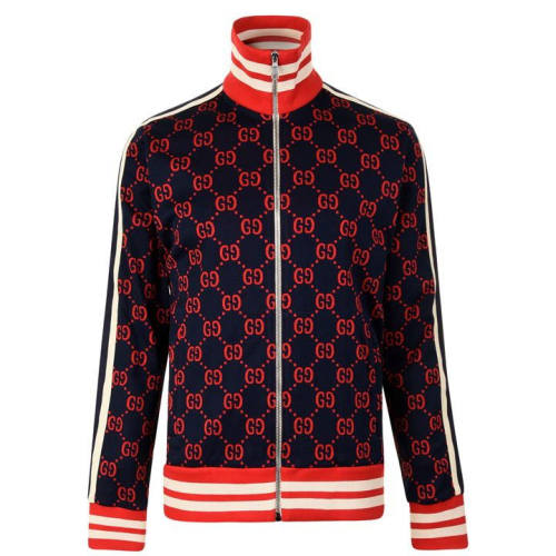 Gucci Trainingsjacke blau rot