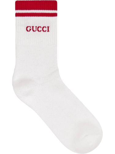 Gucci Socken Logo rot