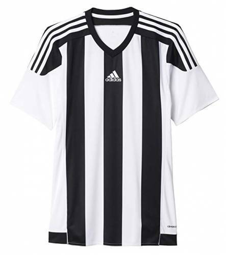 Adidas black white stripes Trikot