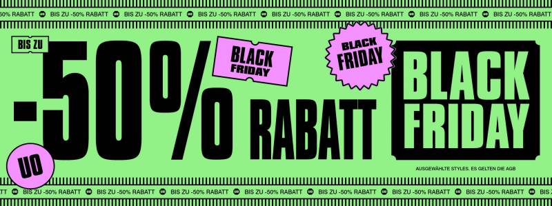 Urban Outfitters Black Friday