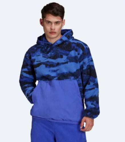 Adidas Adventure Polar Fleece Allover Print Hoodie