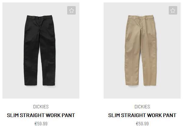 Dickies Slim Straight Pants