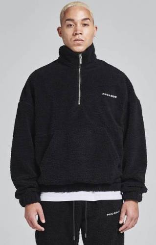 Pegador Puka Half Zip Sweater Black