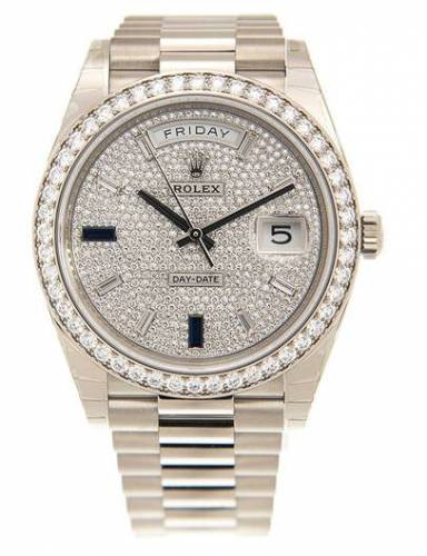 Rolex Day Date 40 Automatic Diamond Watch