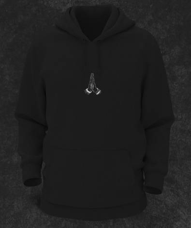 Cataleya Hoodie Schwarz