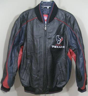 Houston Texans NFL Leather Jacket