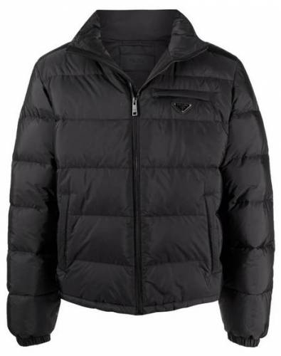 Prada Gefutterte Jacke aus Re Nylon