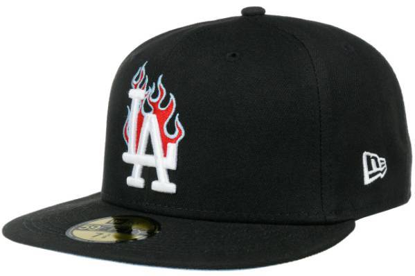 New Era Fire Dodgers Cap