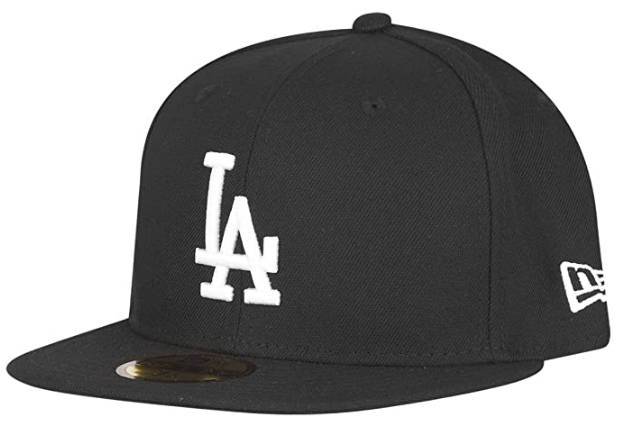 New Era LA Dodgers Cap Schwarz