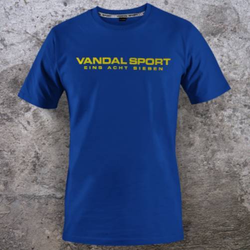 Vandal Sport T-Shirt Blau