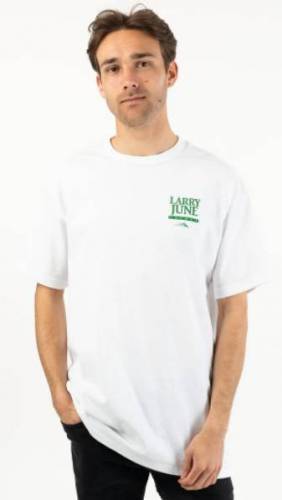 Larry June T-Shirt Weiss