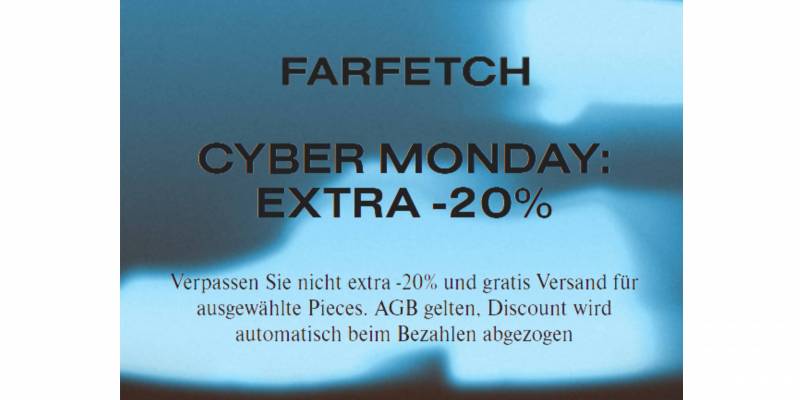 Farfetch Cyber Monday Sale