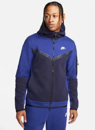 Nike Kapuzenjacke blau