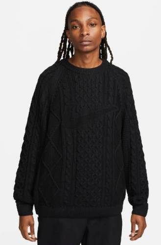 Nike Strick Sweatshirt schwarz