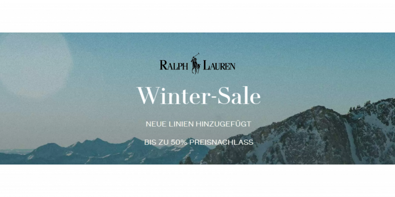 Ralph Lauren Winter Sale
