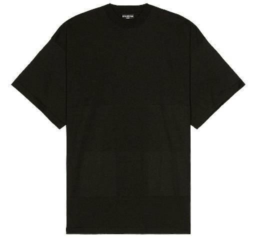 Balenciaga Oversize T-Shirt schwarz