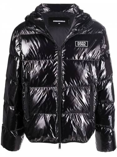 Dsquared2 Logo Patch Puffer Jacket