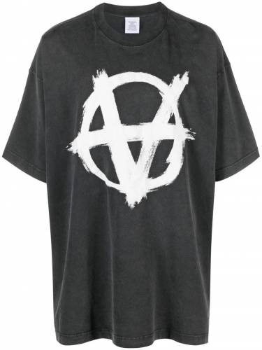 Vetements T-Shirt Anarchie Print