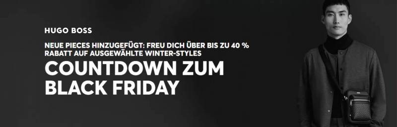Hugo Boss Black Friday Sale