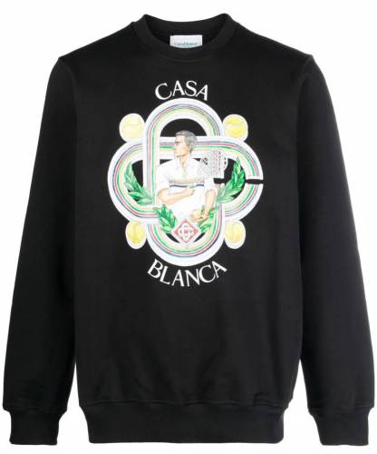 Casablanca Sweatshirt schwarz